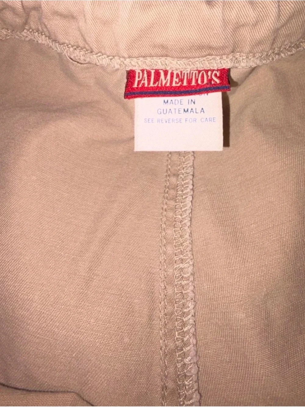 Vintage 90’s Palmetto’s drawstring cargo shorts
